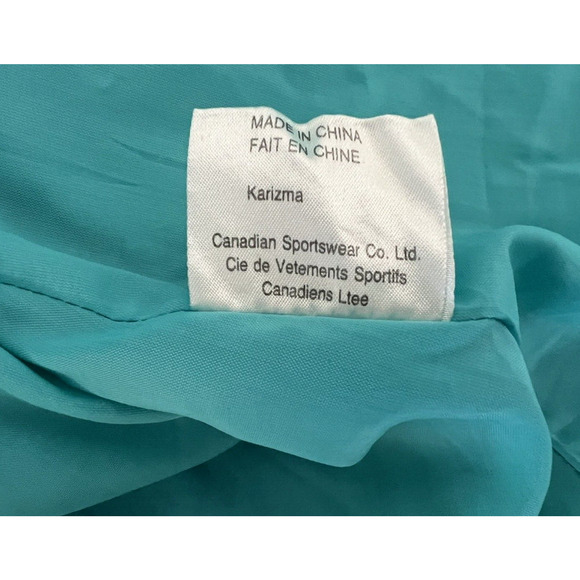 VTG Karizma Womens Trench Rain Coat Small Windbreaker Canadian Sportswear - Picture 7 of 7